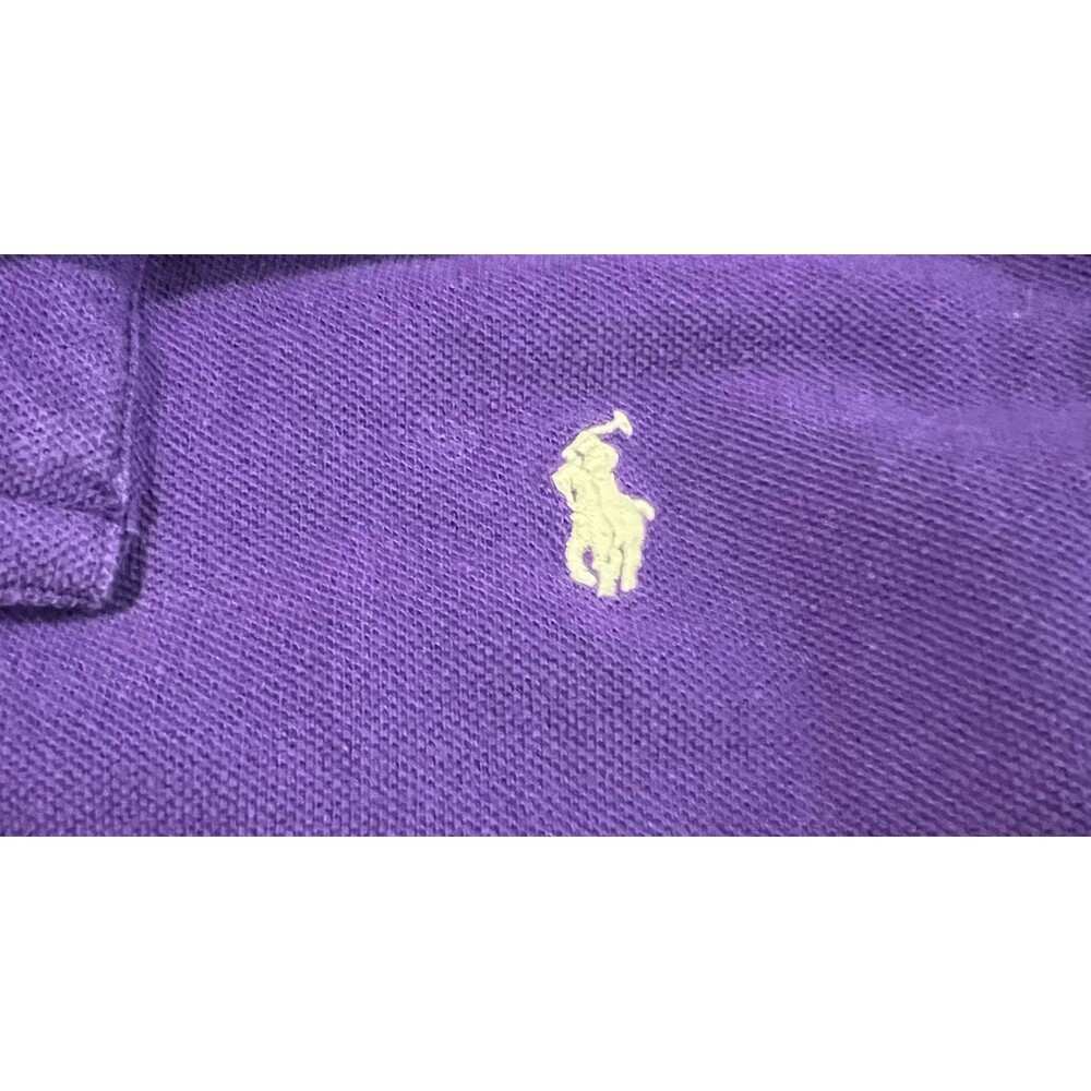 Ralph Lauren Polo by Ralph Lauren Boys Size 8 Classic Purple Polo Shirt